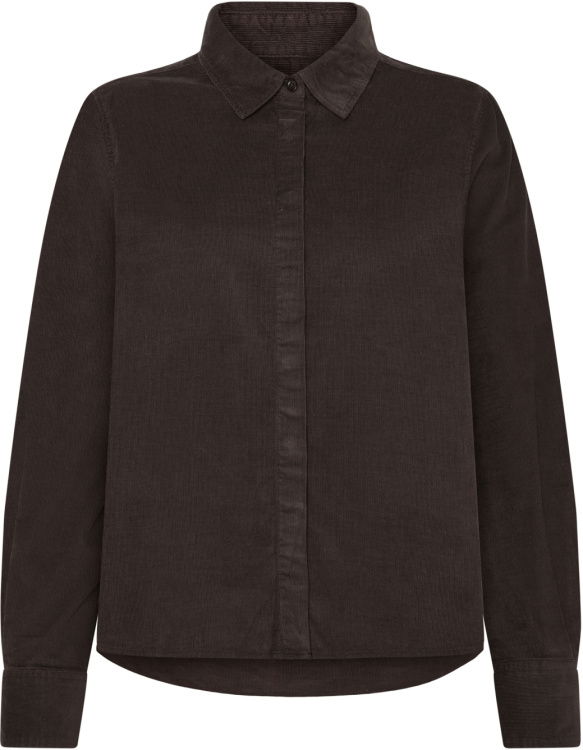 KnowledgeCotton Apparel A-Shape 26 Wales Corduroy Shirt Women KnowledgeCotton Apparel A-Shape 26 Wales Corduroy Shirt Women Farbe / color: chocolate torte ()