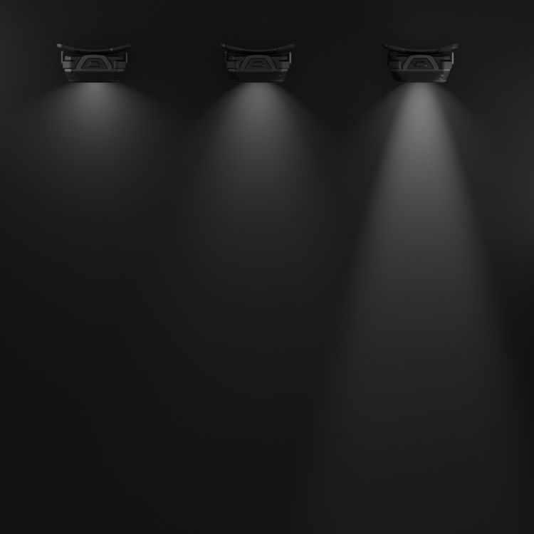 Drei Leuchtstärken / three light intensity modes