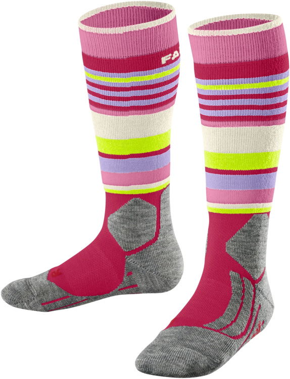 Falke SK2 Intermediate Stripes Kids Falke SK2 Intermediate Stripes Kids Farbe / color: rose ()