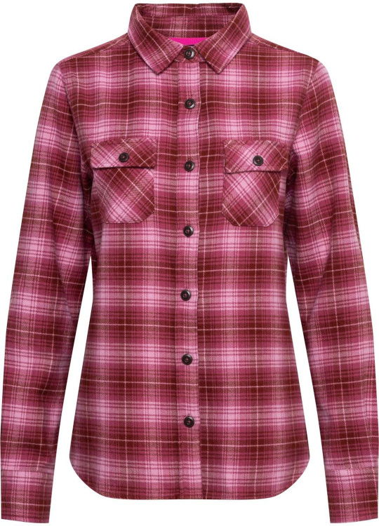 Narsaq Saarloq Plaid Flannel Shirt Women Narsaq Saarloq Plaid Flannel Shirt Women Farbe / color: dry rose ()