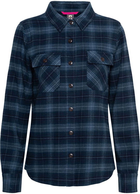 Narsaq Saarloq Plaid Flannel Shirt Women Narsaq Saarloq Plaid Flannel Shirt Women Farbe / color: dress blue ()