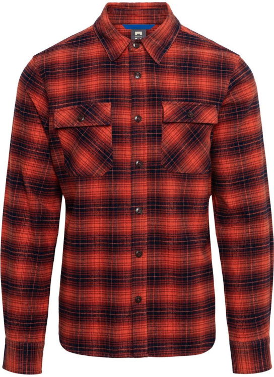 Narsaq Sermilik Plaid Flannel Shirt Men Narsaq Sermilik Plaid Flannel Shirt Men Farbe / color: rooibos ()