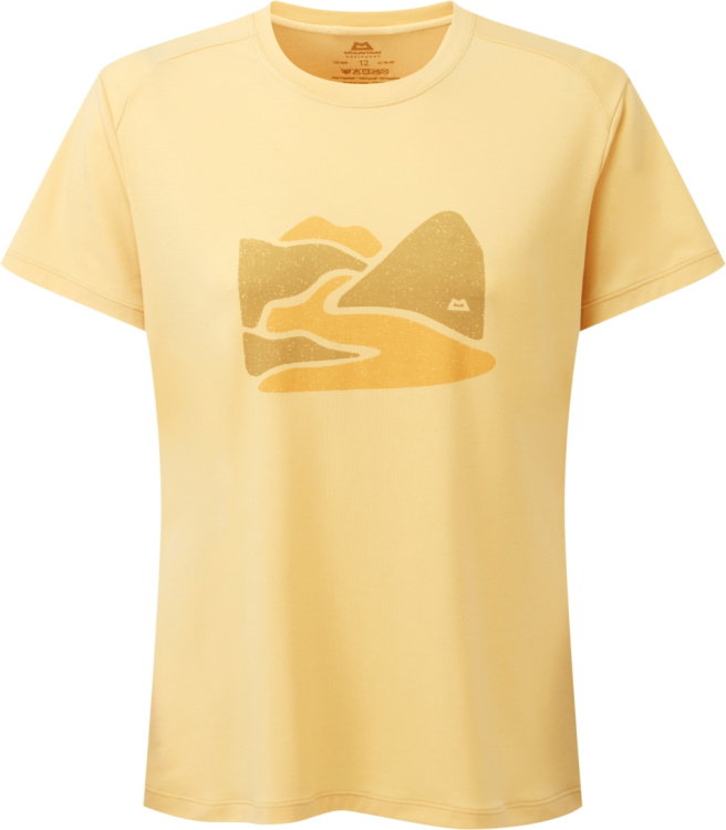 Mountain Equipment Headpoint Graphics Womens Tee Mountain Equipment Headpoint Graphics Womens Tee Farbe / color: rattan ()