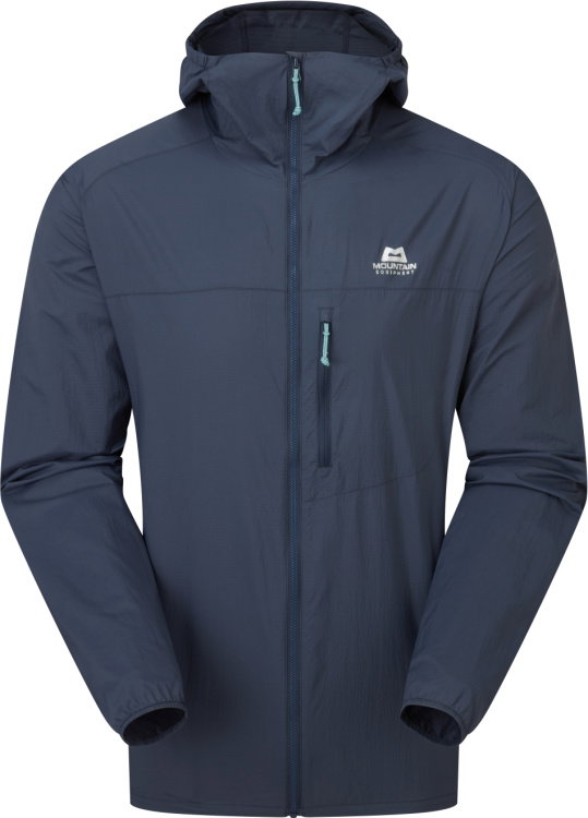 Mountain Equipment Aerofoil Hooded Jacket Mountain Equipment Aerofoil Hooded Jacket Farbe / color: blue nights ()