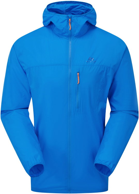 Mountain Equipment Aerofoil Hooded Jacket Mountain Equipment Aerofoil Hooded Jacket Farbe / color: atlantic blue ()