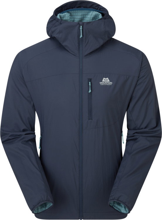 Mountain Equipment Aerotherm Hooded Jacket Mountain Equipment Aerotherm Hooded Jacket Farbe / color: blue nights ()