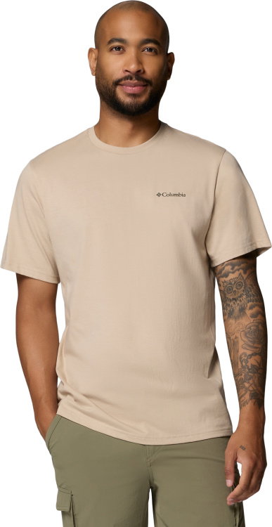 Columbia CSC Outdoor Back Graphic Tee Columbia CSC Outdoor Back Graphic Tee Farbe / color: ancient fossil/shining sandscape ()