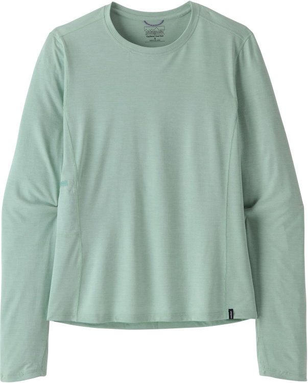 Patagonia Womens LS Cap Cool Sun Shirt Patagonia Womens LS Cap Cool Sun Shirt Farbe / color: thermal blue thin ice x-dye ()
