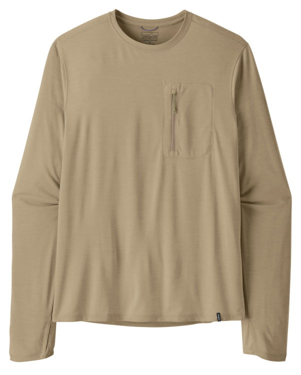 Patagonia Mens LS Cap Cool Sun Shirt Patagonia Mens LS Cap Cool Sun Shirt Farbe / color: seabird grey/light seabird grey x-dye ()