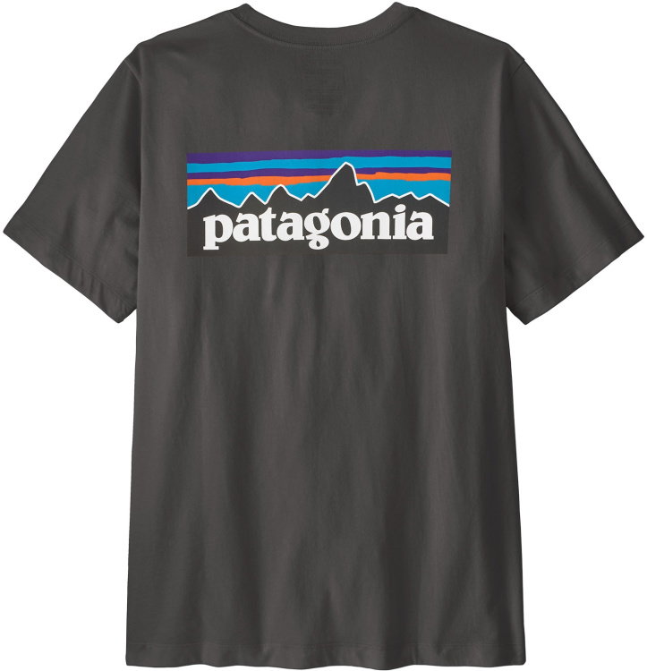 Patagonia Mens P-6 Logo T-Shirt Patagonia Mens P-6 Logo T-Shirt Farbe / color: ink black ()