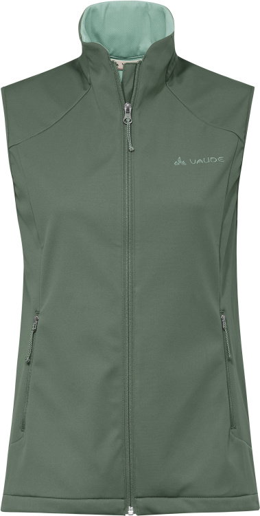 VAUDE Womens Everhike Softshell Vest VAUDE Womens Everhike Softshell Vest Farbe / color: agave ()