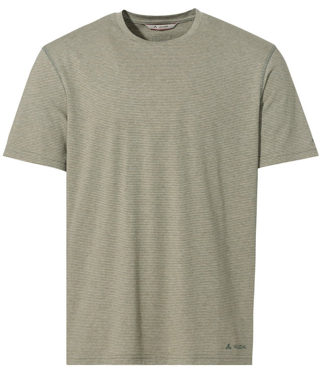 VAUDE Mens Mineo Striped T-Shirt II VAUDE Mens Mineo Striped T-Shirt II Farbe / color: agave ()