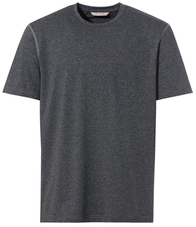 VAUDE Mens Mineo Striped T-Shirt II VAUDE Mens Mineo Striped T-Shirt II Farbe / color: phantom black ()