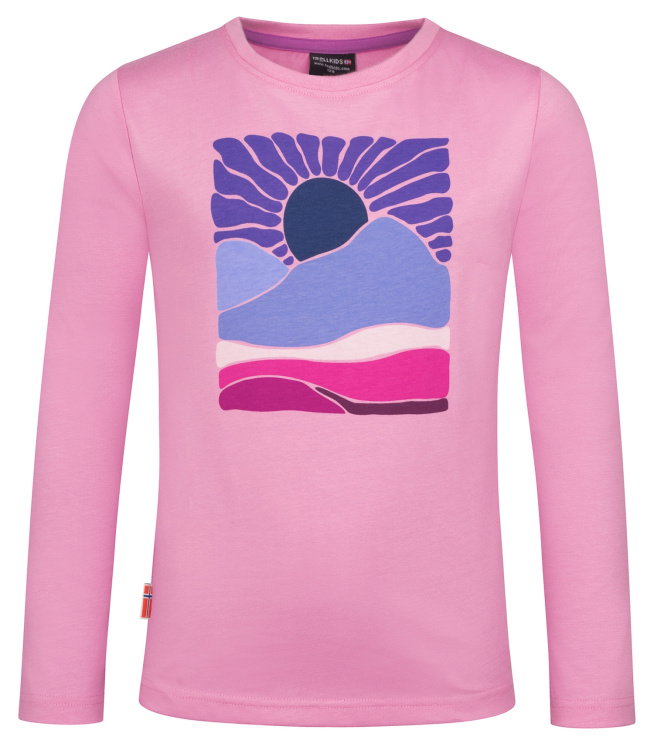 Trollkids Girls Falketind Longsleeve Trollkids Girls Falketind Longsleeve Farbe / color: wild rose ()