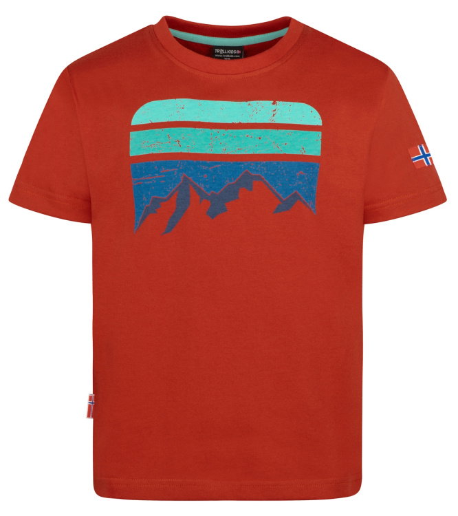 Trollkids Kids Falketind T Trollkids Kids Falketind T Farbe / color: red clay ()
