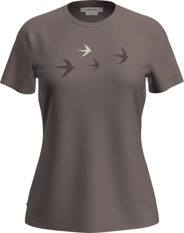 Icebreaker Womens Merino 150 Tech Lite SS Tee Bird Transit Icebreaker Womens Merino 150 Tech Lite SS Tee Bird Transit Farbe / color: porcini ()