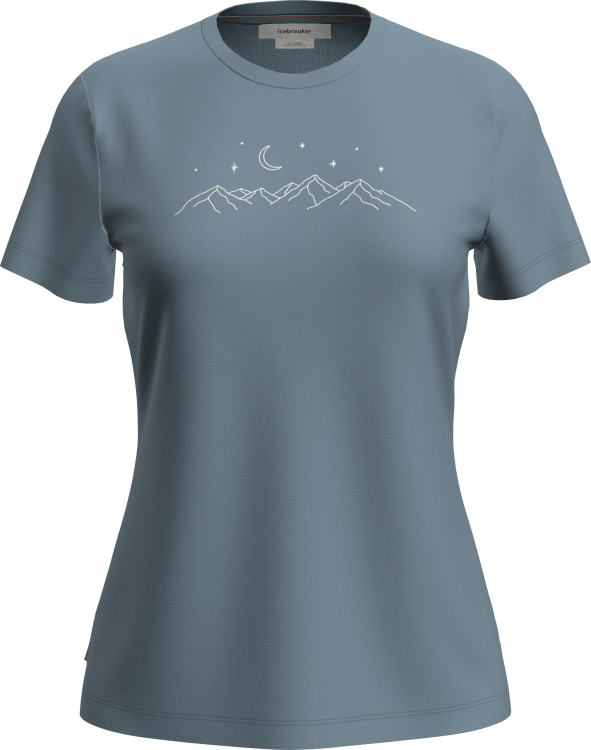Icebreaker Womens Merino 150 Tech Lite SS Sparkling Stars Icebreaker Womens Merino 150 Tech Lite SS Sparkling Stars Farbe / color: flint blue ()