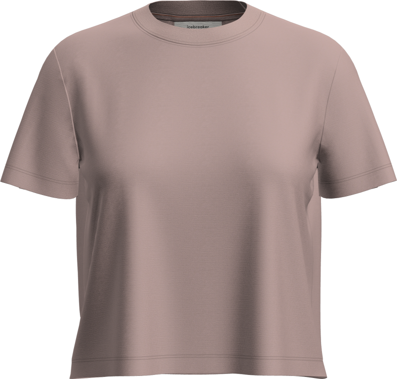 Icebreaker Womens Merino 150 Tec Lite SS Crop Tee Icebreaker Womens Merino 150 Tec Lite SS Crop Tee Farbe / color: pink quartz ()