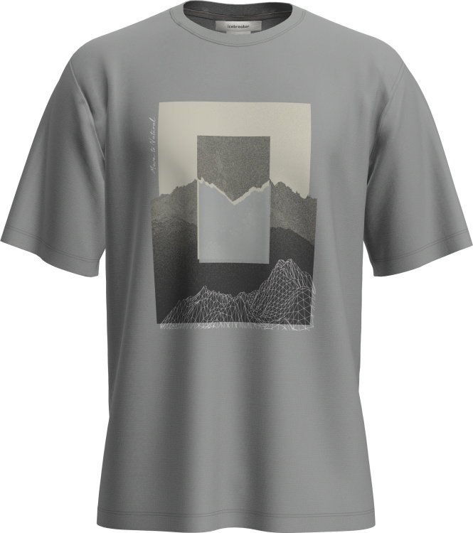 Icebreaker Merino 150 Tech Lite SS Relax Tee Mountain Shift Icebreaker Merino 150 Tech Lite SS Relax Tee Mountain Shift Farbe / color: proto grey ()