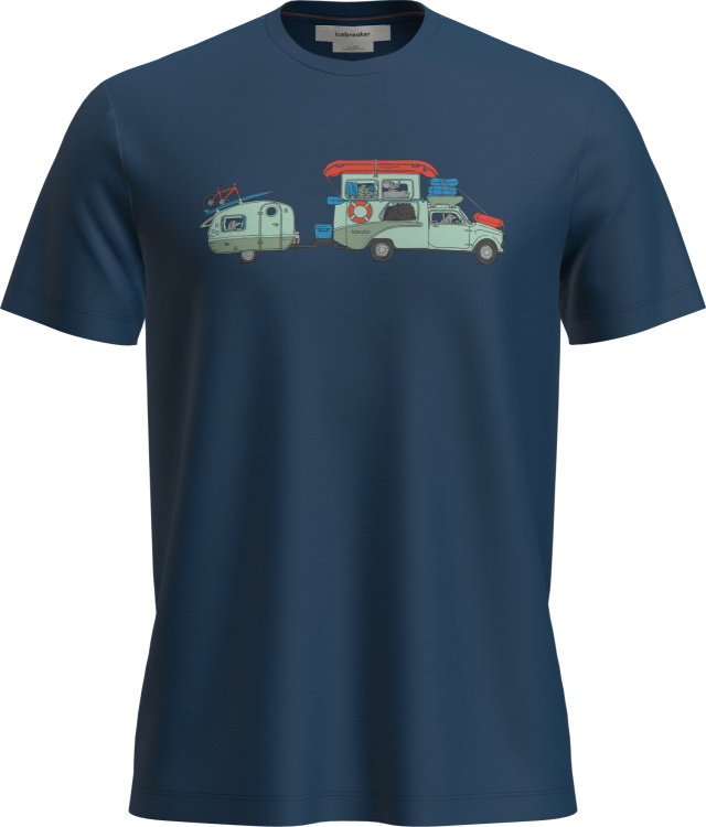 Icebreaker Merino 150 Tech Lite SS Tee Transportage Icebreaker Merino 150 Tech Lite SS Tee Transportage Farbe / color: atlantis ()
