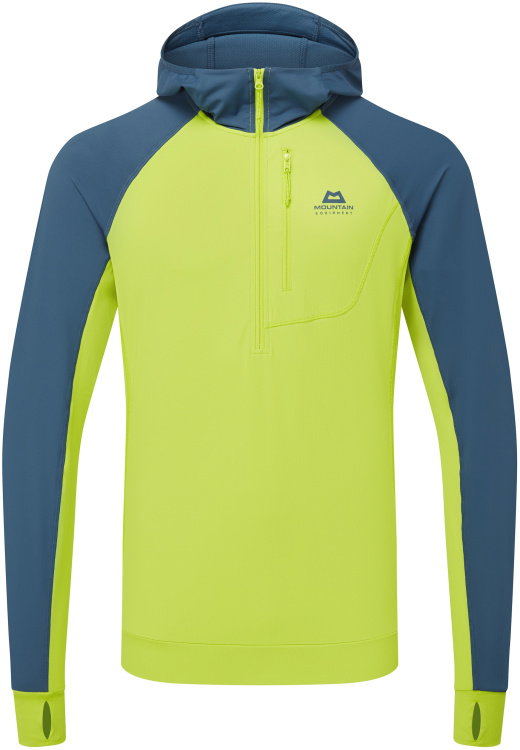 Mountain Equipment Aiguille Hooded Mens Top Mountain Equipment Aiguille Hooded Mens Top Farbe / color: vine/majolica ()