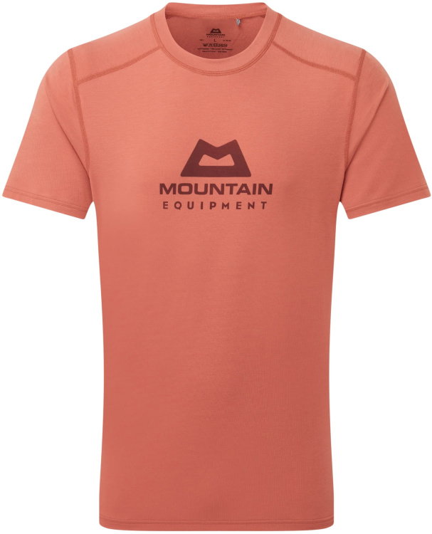 Mountain Equipment Headpoint Emblem Mens Tee Mountain Equipment Headpoint Emblem Mens Tee Farbe / color: etruscan red ()