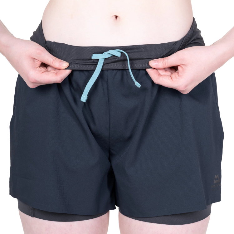 Detail Bund / detail waistband, blue nights