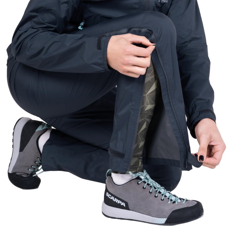 Detail Zip-Hose / detail side zips, blue nights