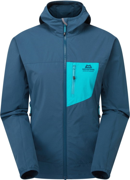 Mountain Equipment Echo Hooded Jacket Womens Mountain Equipment Echo Hooded Jacket Womens Farbe / color: majolica/topaz ()
