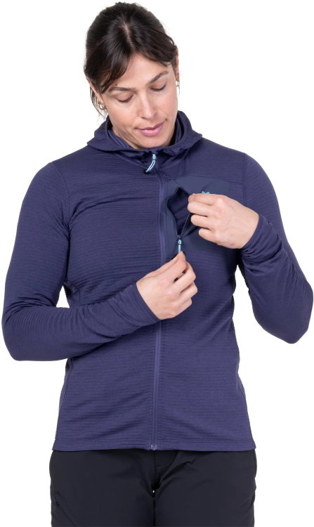 Detail Brusttasche / detail chest pocket, Farbe/color: amethyst_medieval