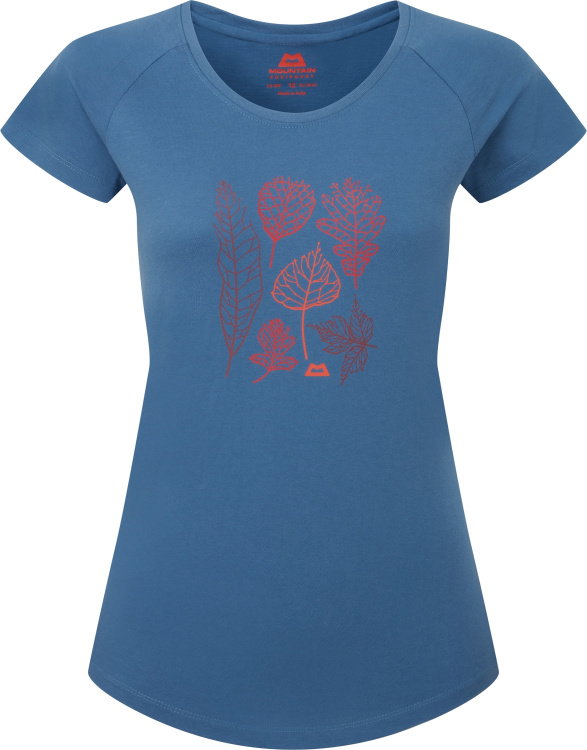 Mountain Equipment Leaf Womens Tee Mountain Equipment Leaf Womens Tee Farbe / color: stellar blue ()