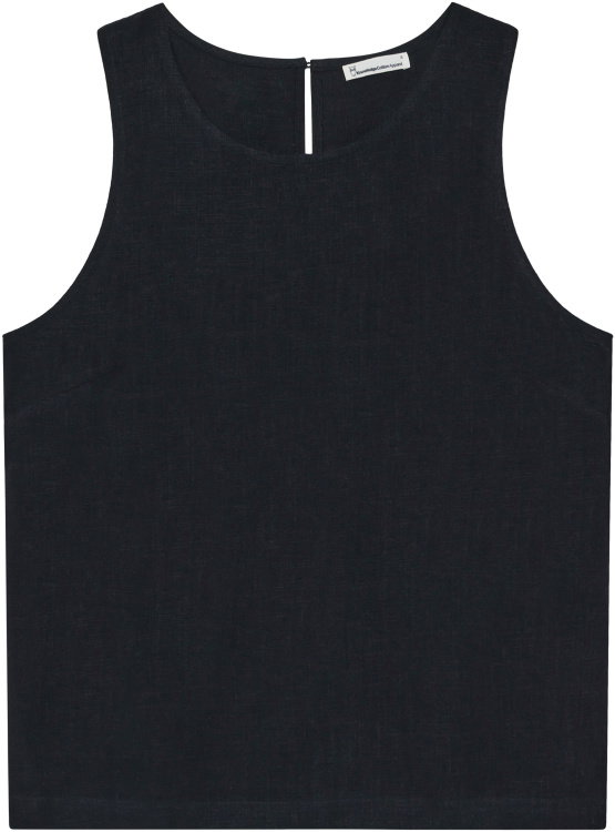 KnowledgeCotton Apparel Linen-Mix Top Women KnowledgeCotton Apparel Linen-Mix Top Women Farbe / color: black ()