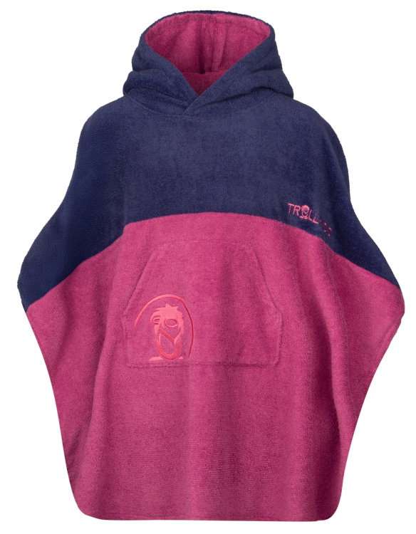 Trollkids Kids Kvalvika Surf Poncho Trollkids Kids Kvalvika Surf Poncho Farbe / color: mallow pink/violet blue ()