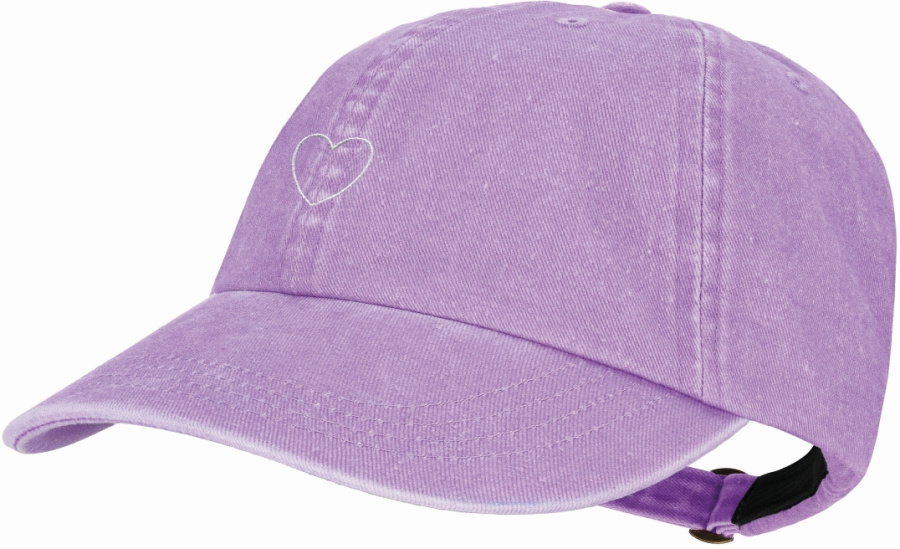 P.A.C. Washdyo Embroid Organic Cotton Cap P.A.C. Washdyo Embroid Organic Cotton Cap Farbe / color: lilac love 005 ()