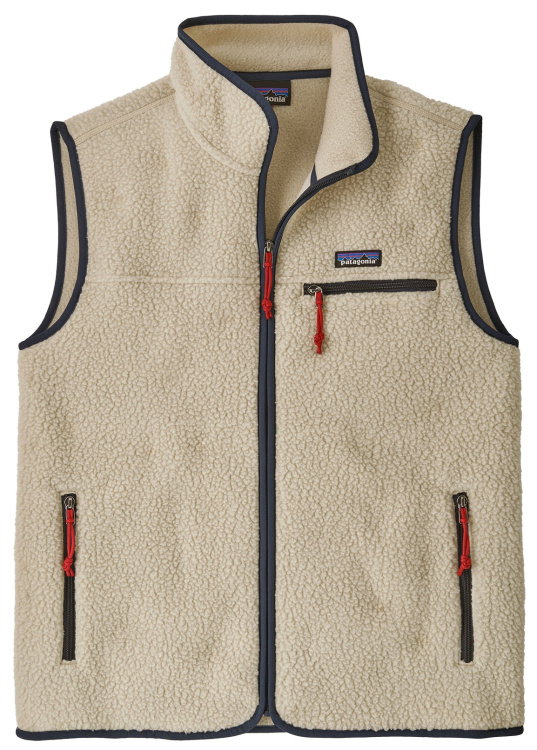 Patagonia Mens Retro Pile Vest Patagonia Mens Retro Pile Vest Farbe / color: pelican ()