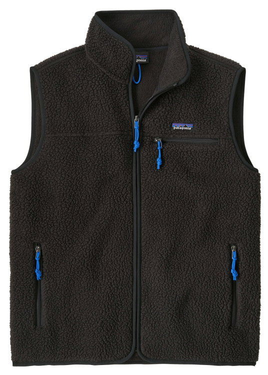 Patagonia Mens Retro Pile Vest Patagonia Mens Retro Pile Vest Farbe / color: black ()