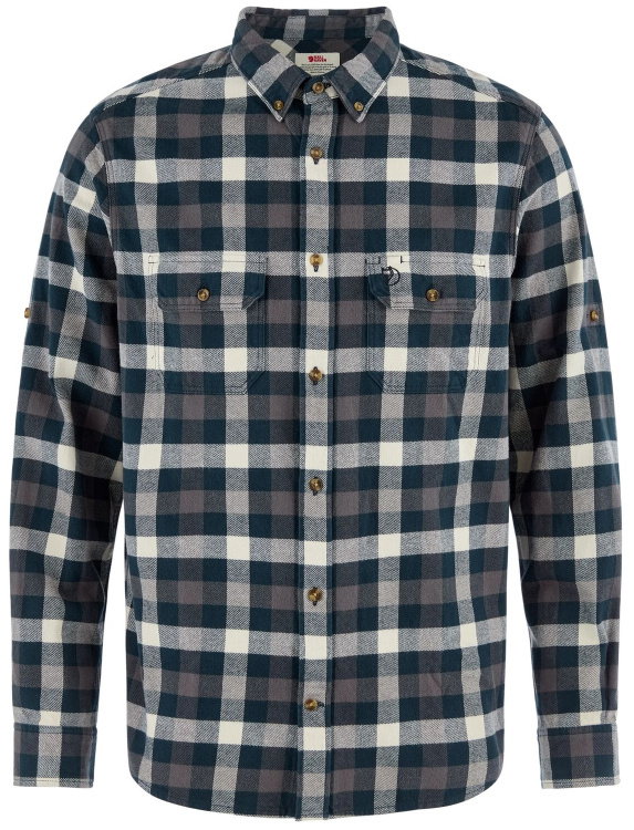 Fj&auml;llr&auml;ven Skog Relaxed Shirt Fj&auml;llr&auml;ven Skog Relaxed Shirt Farbe / color: dark navy/chalk white ()