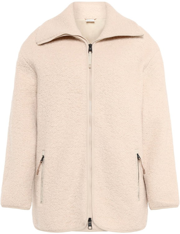 KnowledgeCotton Apparel Wool Full Zip Fleece Women KnowledgeCotton Apparel Wool Full Zip Fleece Women Farbe / color: creme ()