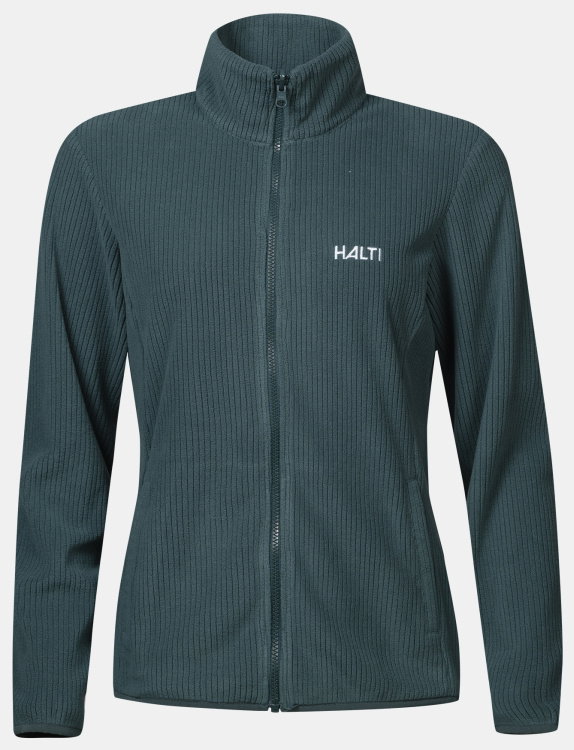 Detail Fleece-Innenjacke / detail inner fleece jacket, dark sea green