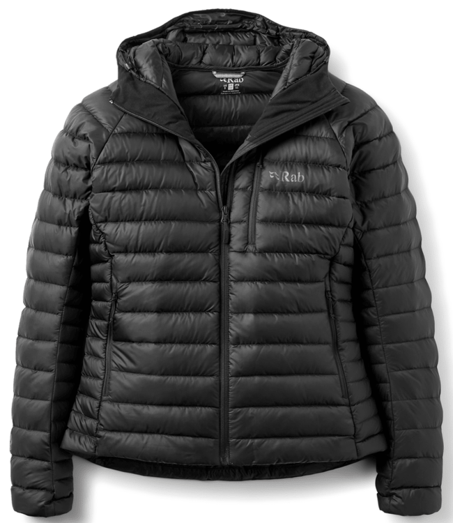 Rab Microlight Alpine Hoody Women Rab Microlight Alpine Hoody Women Farbe / color: black ()
