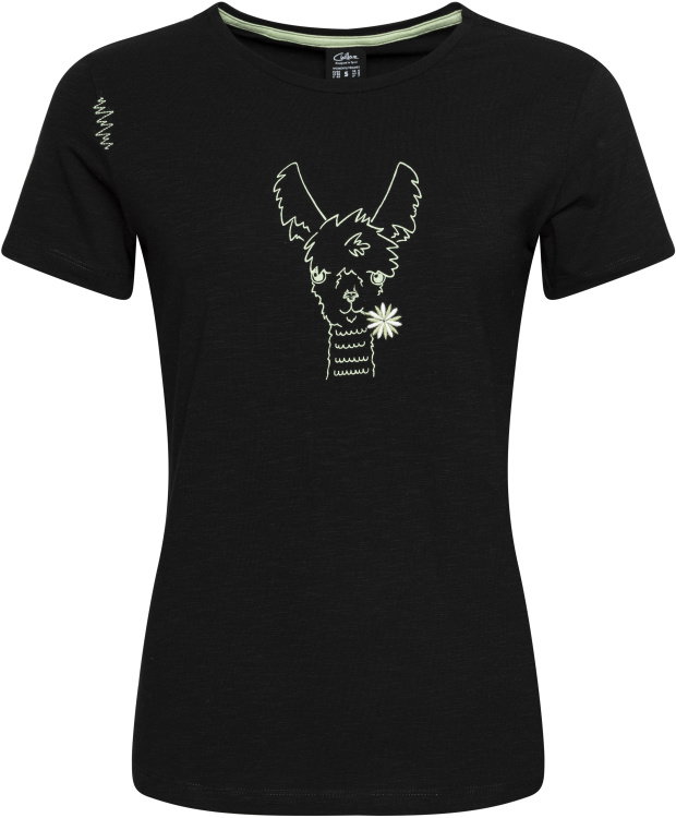 Chillaz Valencia Happy Alpaca T-Shirt Women Chillaz Valencia Happy Alpaca T-Shirt Women Farbe / color: black ()