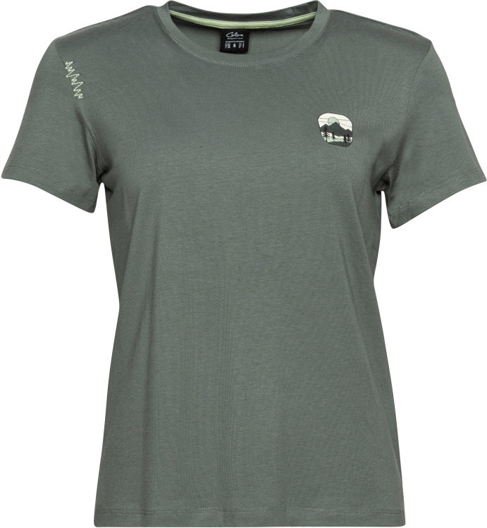 Chillaz Iseo Sunset T-Shirt Women Chillaz Iseo Sunset T-Shirt Women Farbe / color: dark green ()