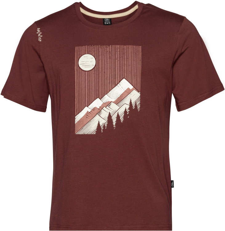 Chillaz Bozen Sunny Mountains T-Shirt Men Chillaz Bozen Sunny Mountains T-Shirt Men Farbe / color: dark red ()