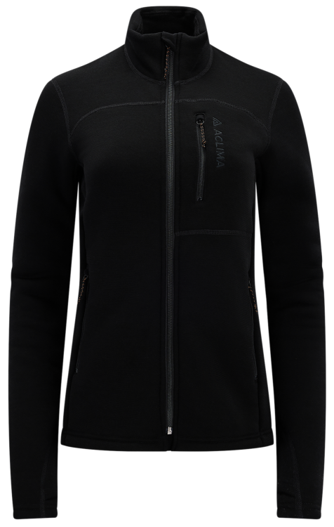Aclima Fleecewool Jacket Women Aclima Fleecewool Jacket Women Farbe / color: jet black ()