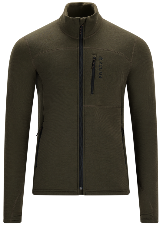 Aclima Fleecewool Jacket Men Aclima Fleecewool Jacket Men Farbe / color: tarmac ()
