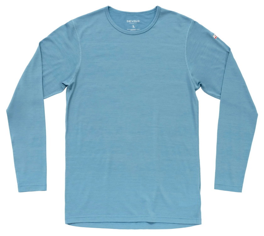 Devold Breeze Plus 200 Shirt Man Devold Breeze Plus 200 Shirt Man Farbe / color: skyblue ()