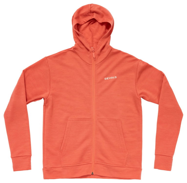 Devold Everyday Zip Hoodie Woman Devold Everyday Zip Hoodie Woman Farbe / color: coral ()