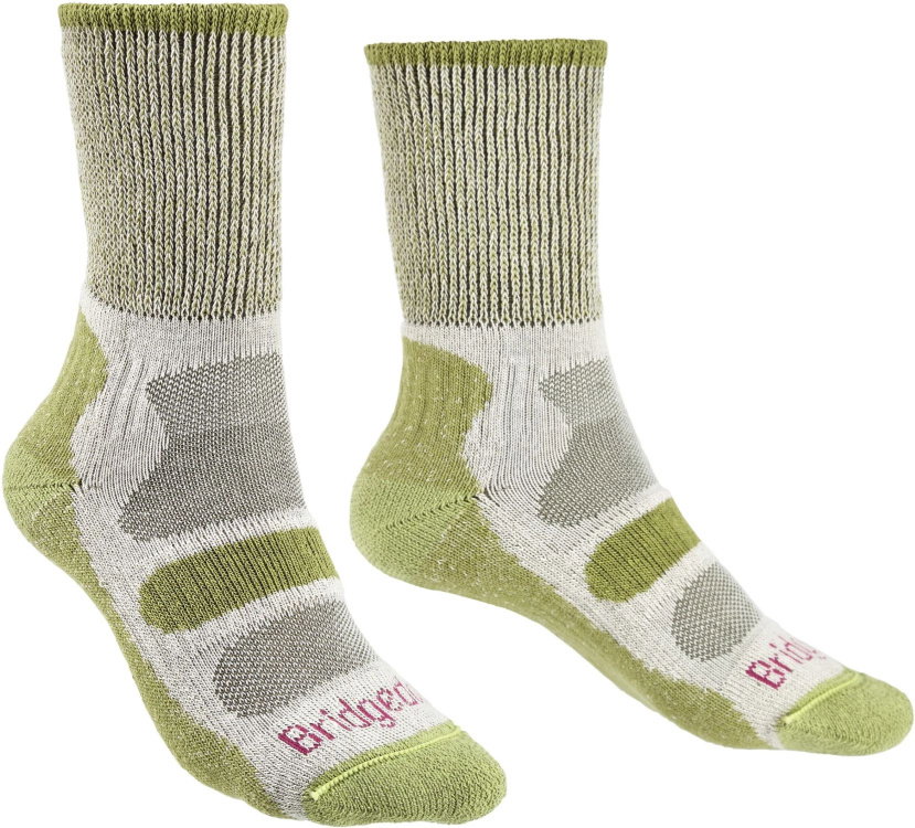 Bridgedale Hike Lightweight Coolmax Comfort Womens Bridgedale Hike Lightweight Coolmax Comfort Womens Farbe / color: spring green ()