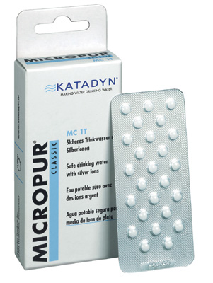 Katadyn Micropur Classic Katadyn Micropur Classic MC 1T; 100 Tabl. (1 Tab/1 Liter) ()