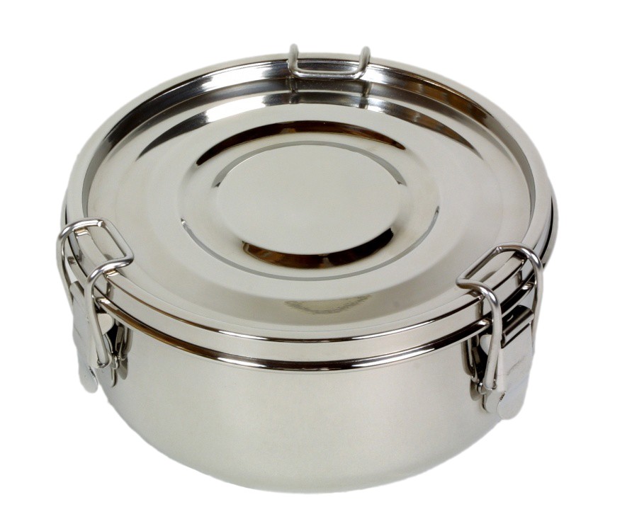 Basic Nature Food Container, stainless steel, round Basic Nature Food Container, stainless steel, round Farbe / color: stainless ()